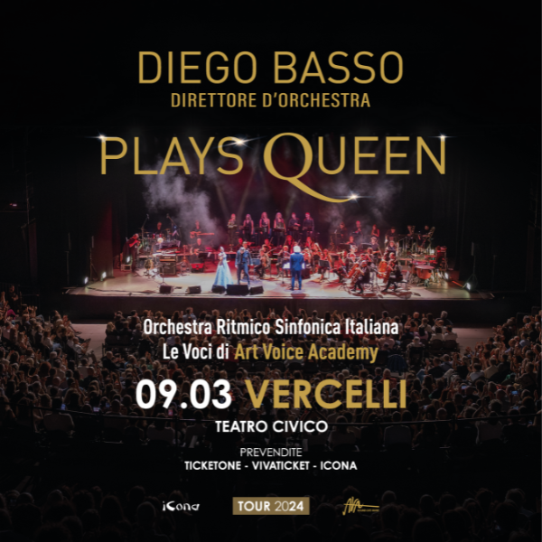 Locandina Diego Basso plays Queen