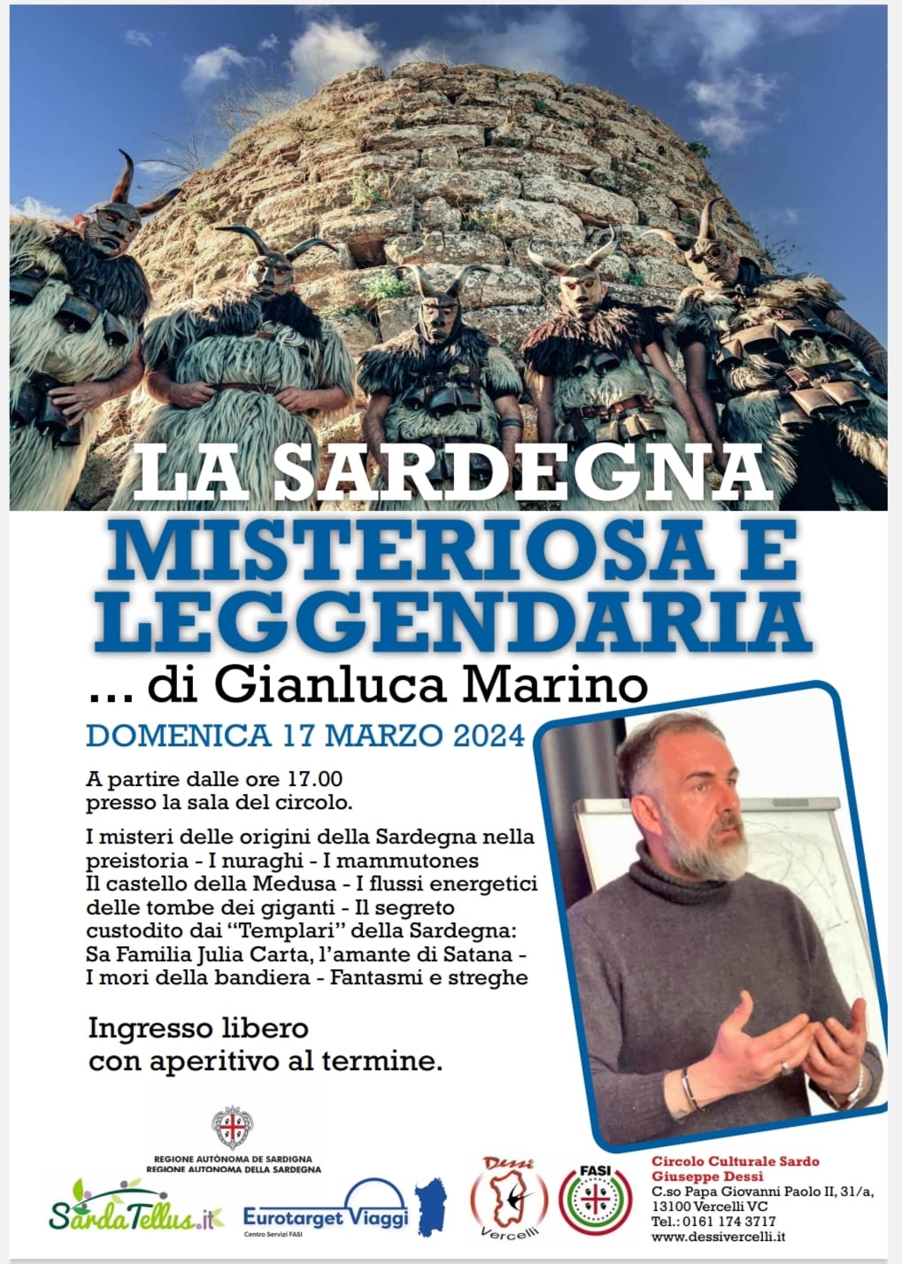 Locandina Sardegna misteriosa e leggendaria