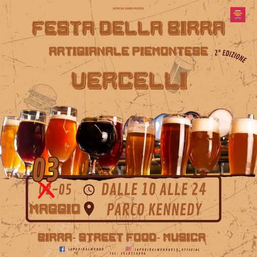 Locandina festa della birra