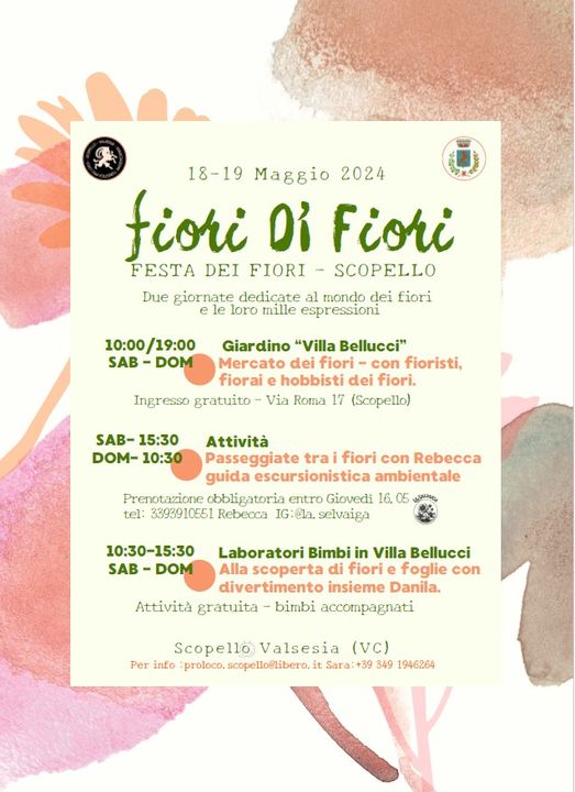 Locandina fiori di fiori