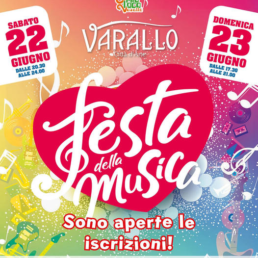 Locandina Feste della musica