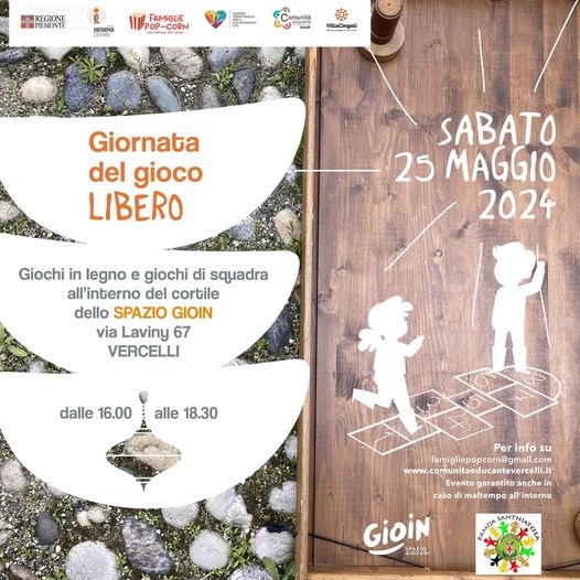 Locandina giornata del gioco libero