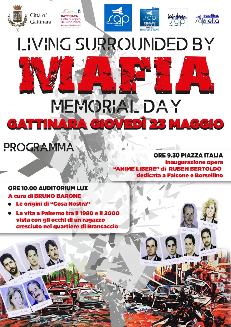 Locandina Mafia memorial day