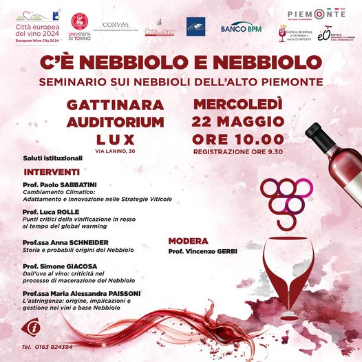 Locandina "C'è Nebbiolo e Nebbiolo"