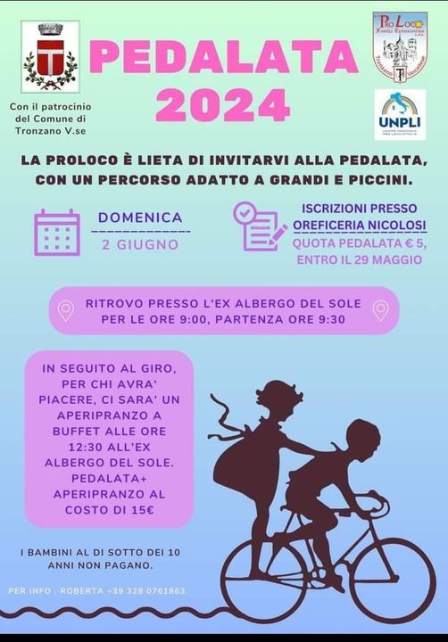 Locandina Pedalata 2024