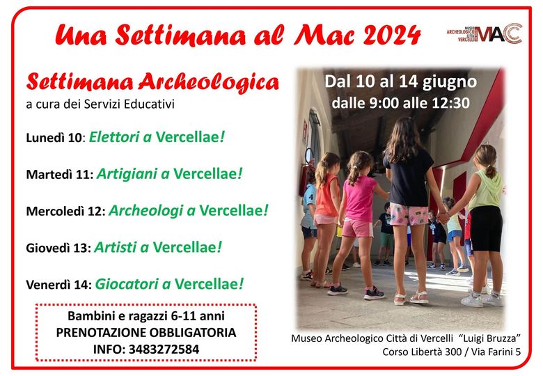 Locandina settimana archeologica