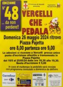 Locandina Vercelli che pedala