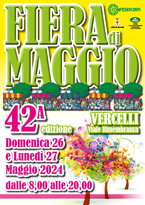 Locandina fiera di maggio