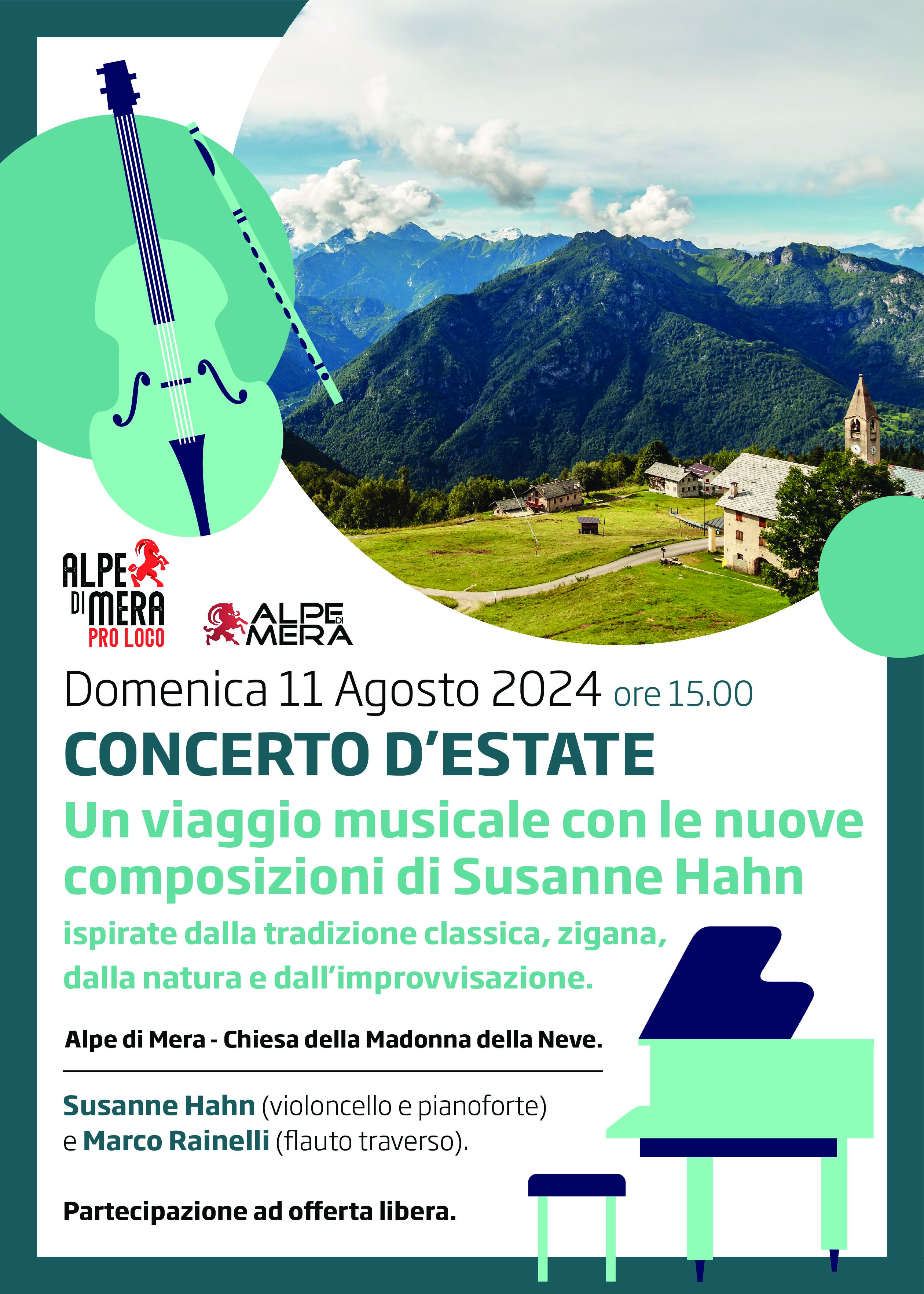 Locandina concerto d'estate