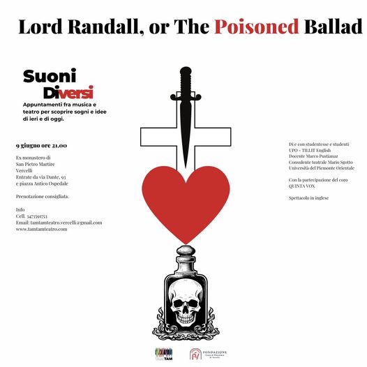 Locandina Lord Randall, or the poisoned ballad