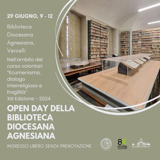 Locandina open day biblioteca