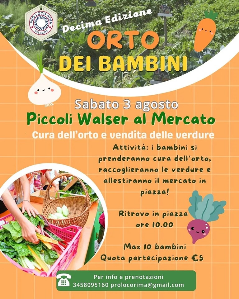 Locandina Piccoli Walser al mercato