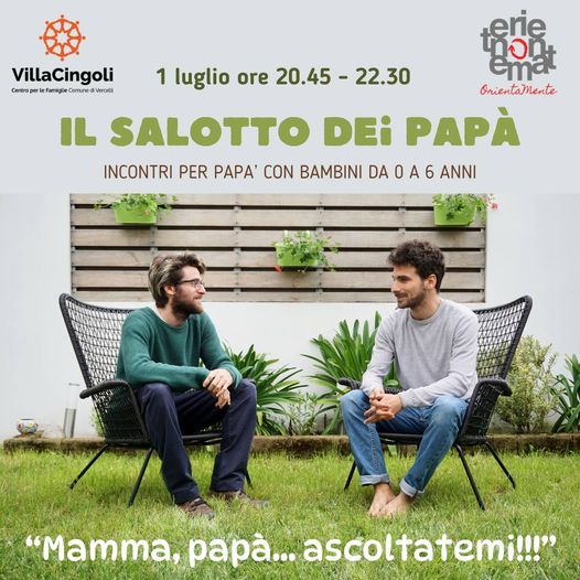 Locandina il salotto dei papà