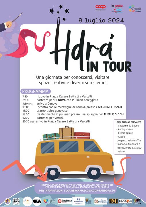 Locandina H.drà in tour