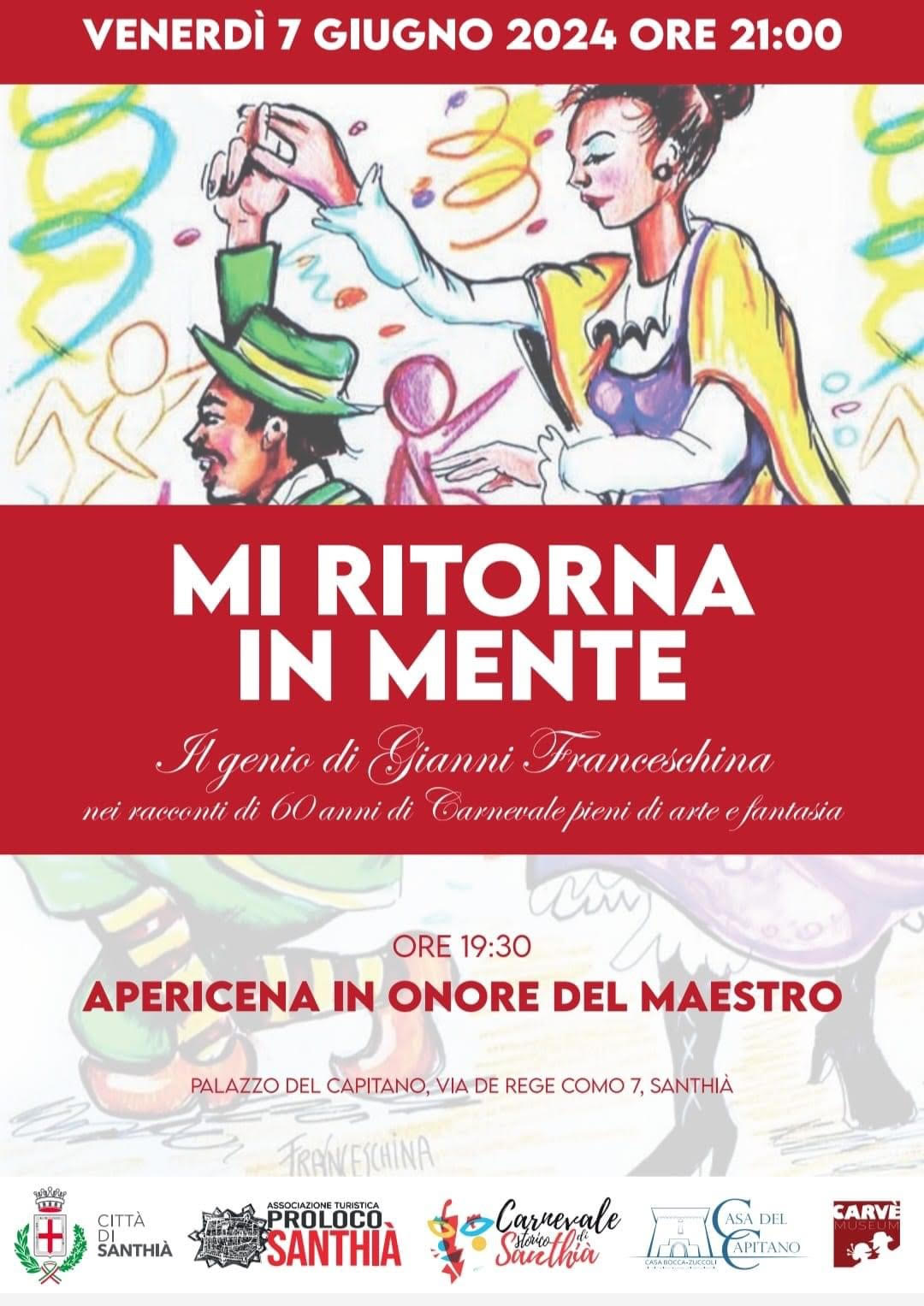 Locandina "Mi ritorna in mente"