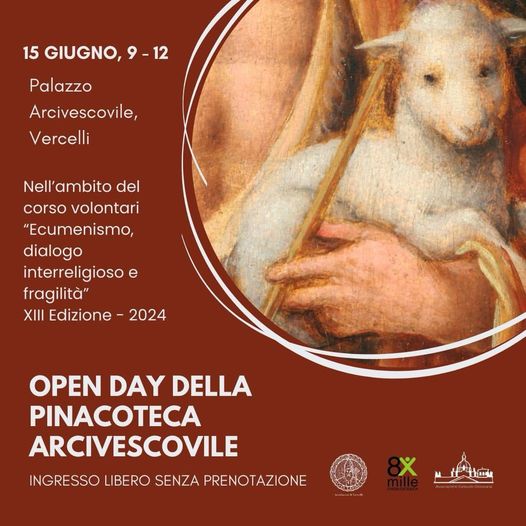 Locandina open day pinacoteca