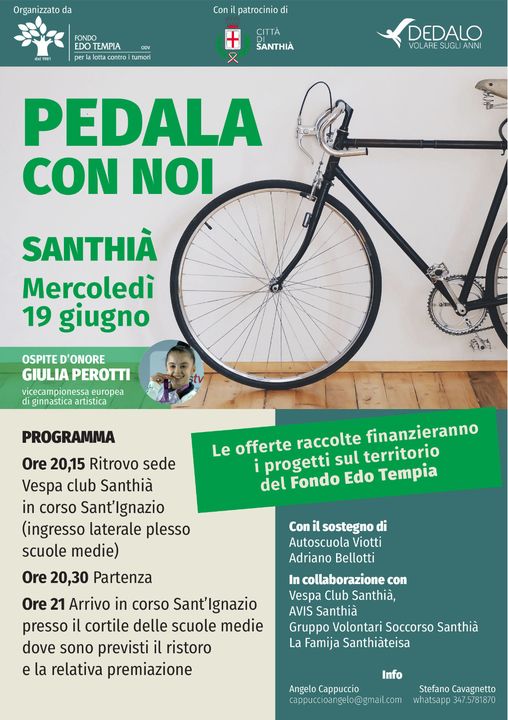 Locandina pedala con noi