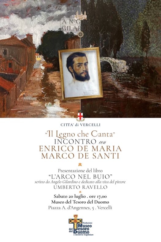 Locandina presentazione libro "L'arco nel buio"