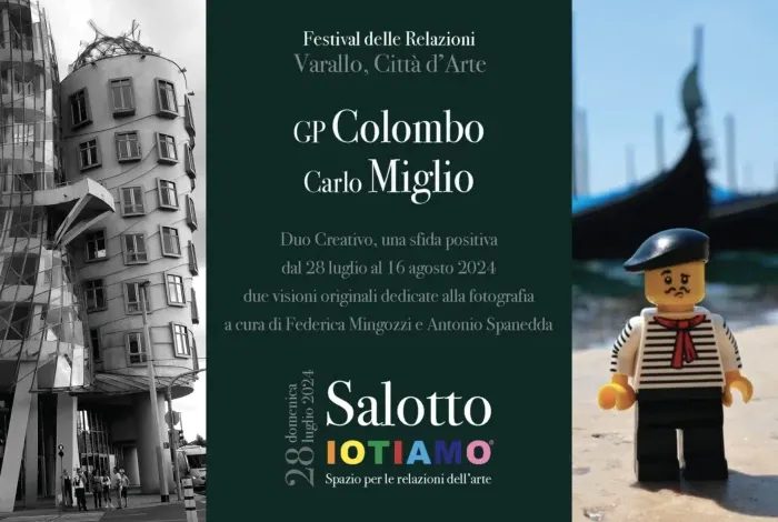 Locandina mostra fotografi Colombo e Miglio