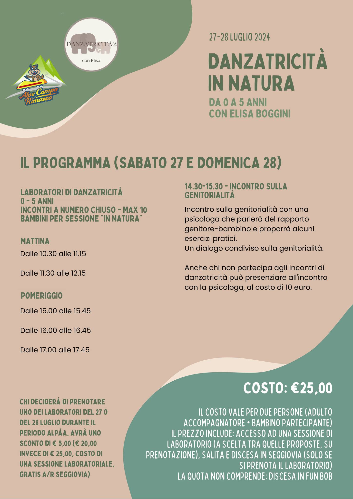 Programma danzatricità