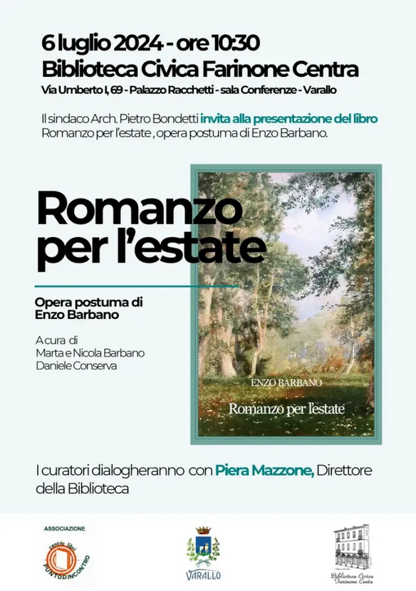 Locandina Romanzo per l'estate