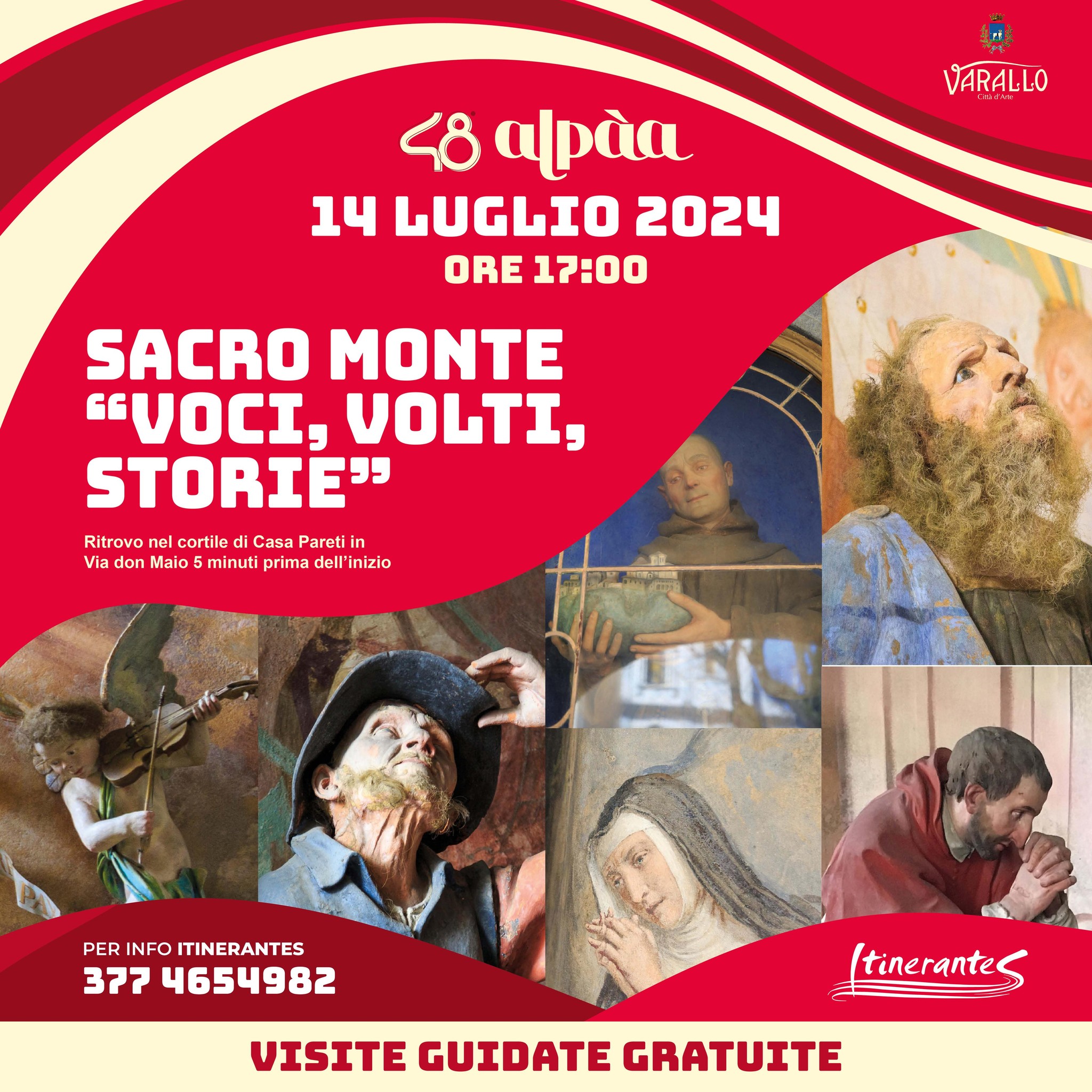 Locandina Sacro monte, voci, volti, storie