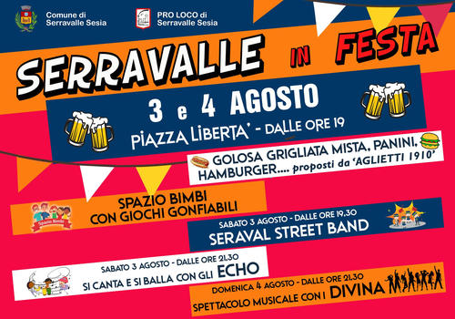 Locandina Serravalle in festa