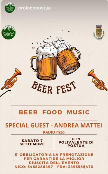 Locandina Beer fest