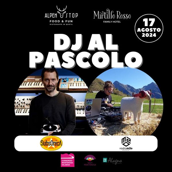 Locandina Dj al pascolo