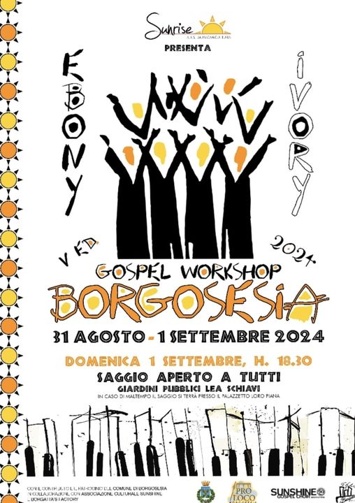 Locandina gospel workshop