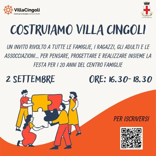 Locandina Costruiamo Villa Cingoli