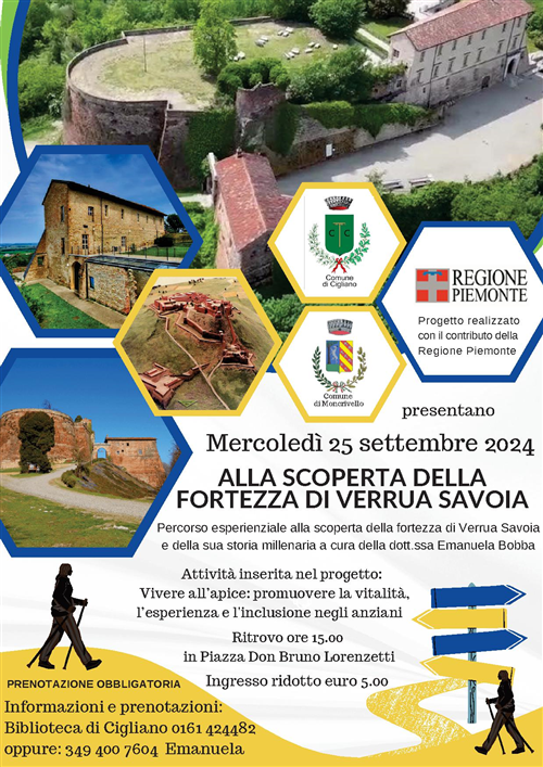 Alla scoperta della fortezza Verrua Savoia