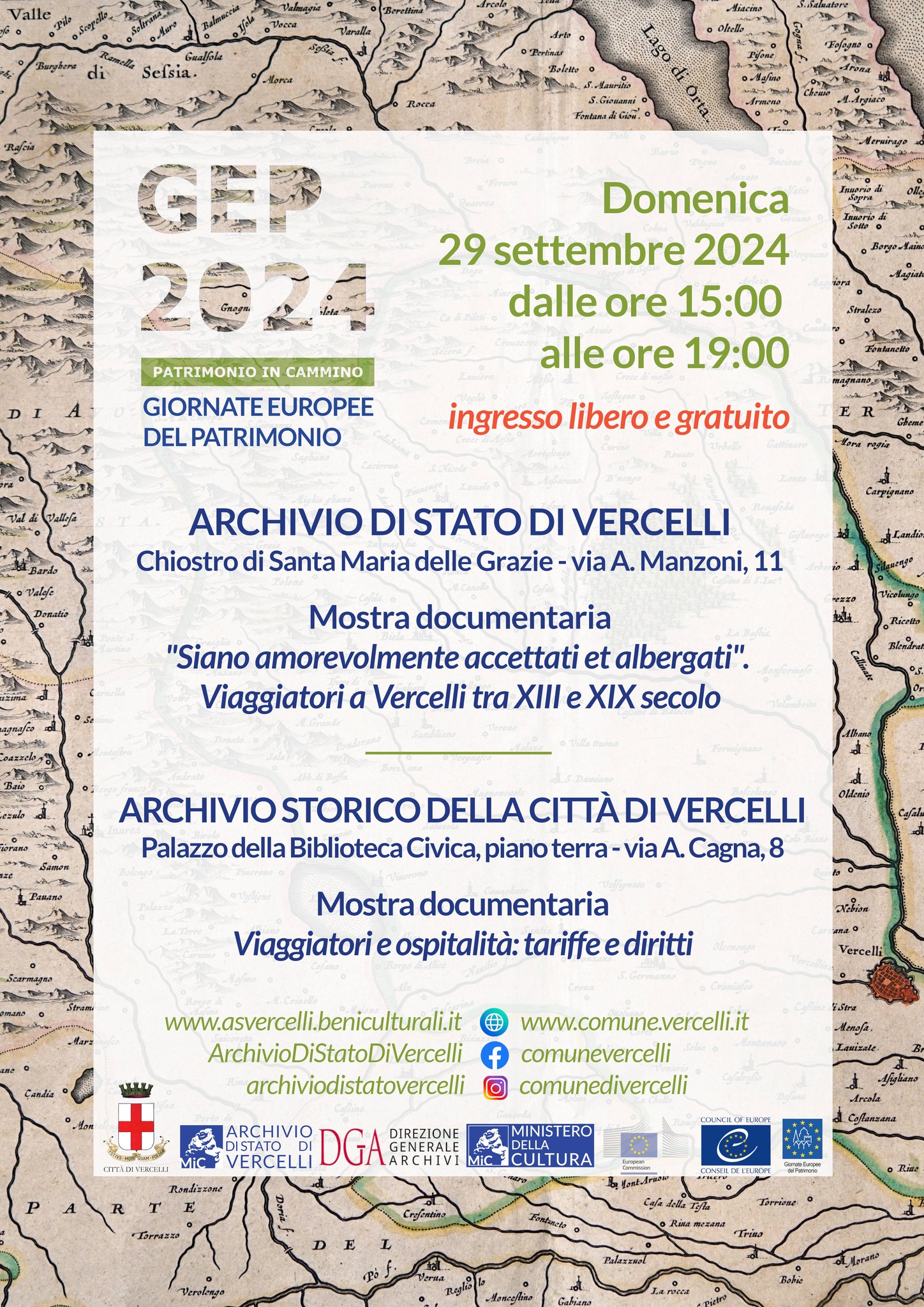 Evento archivio di stato