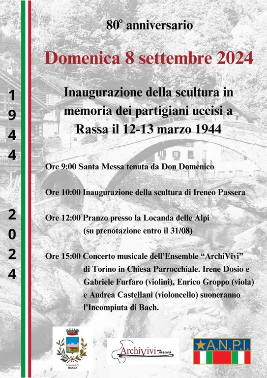 Locandina giornata della memoria