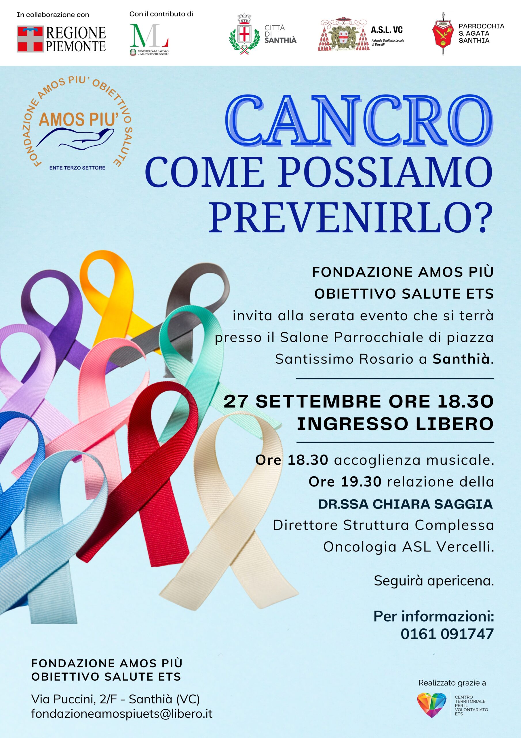 Locandina Cancro come possiamo prevenirlo