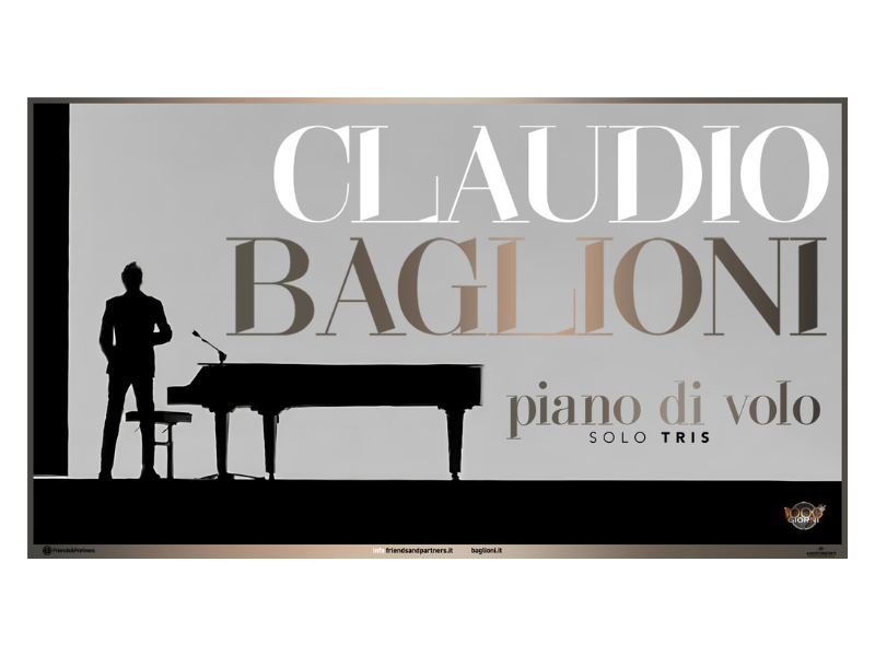 Locandina Claudio Baglioni