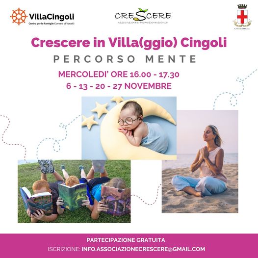 Locandina crescere in villaggio cingoli