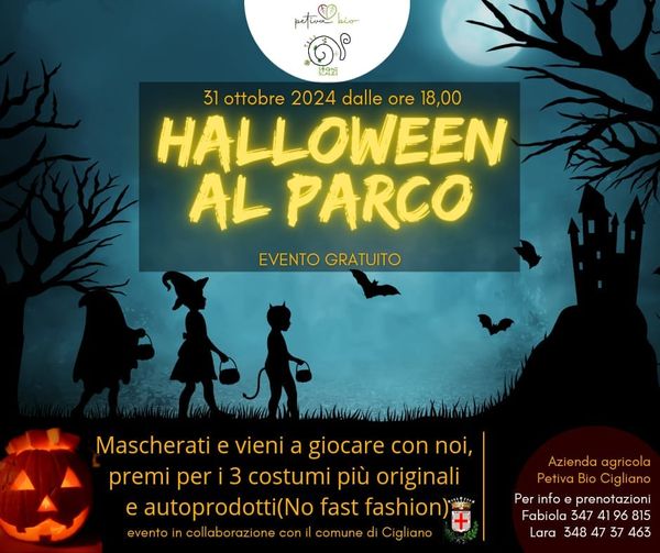 Halloween nel parco