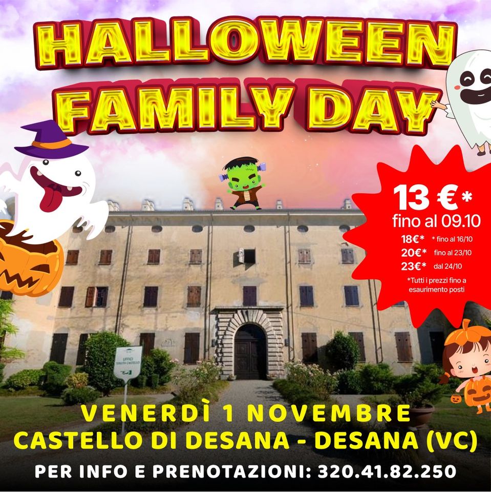 Locandina halloween family day