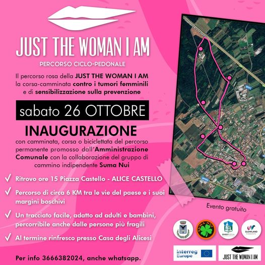 Locandina inaugurazione percorso ciclo-pedonale