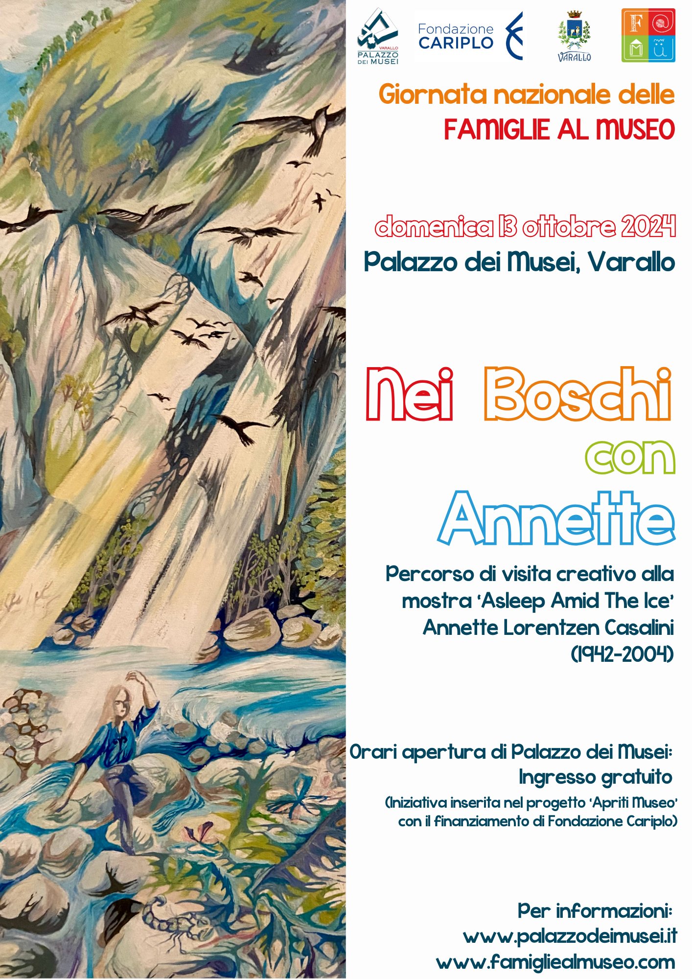 Nei boschi con Annette