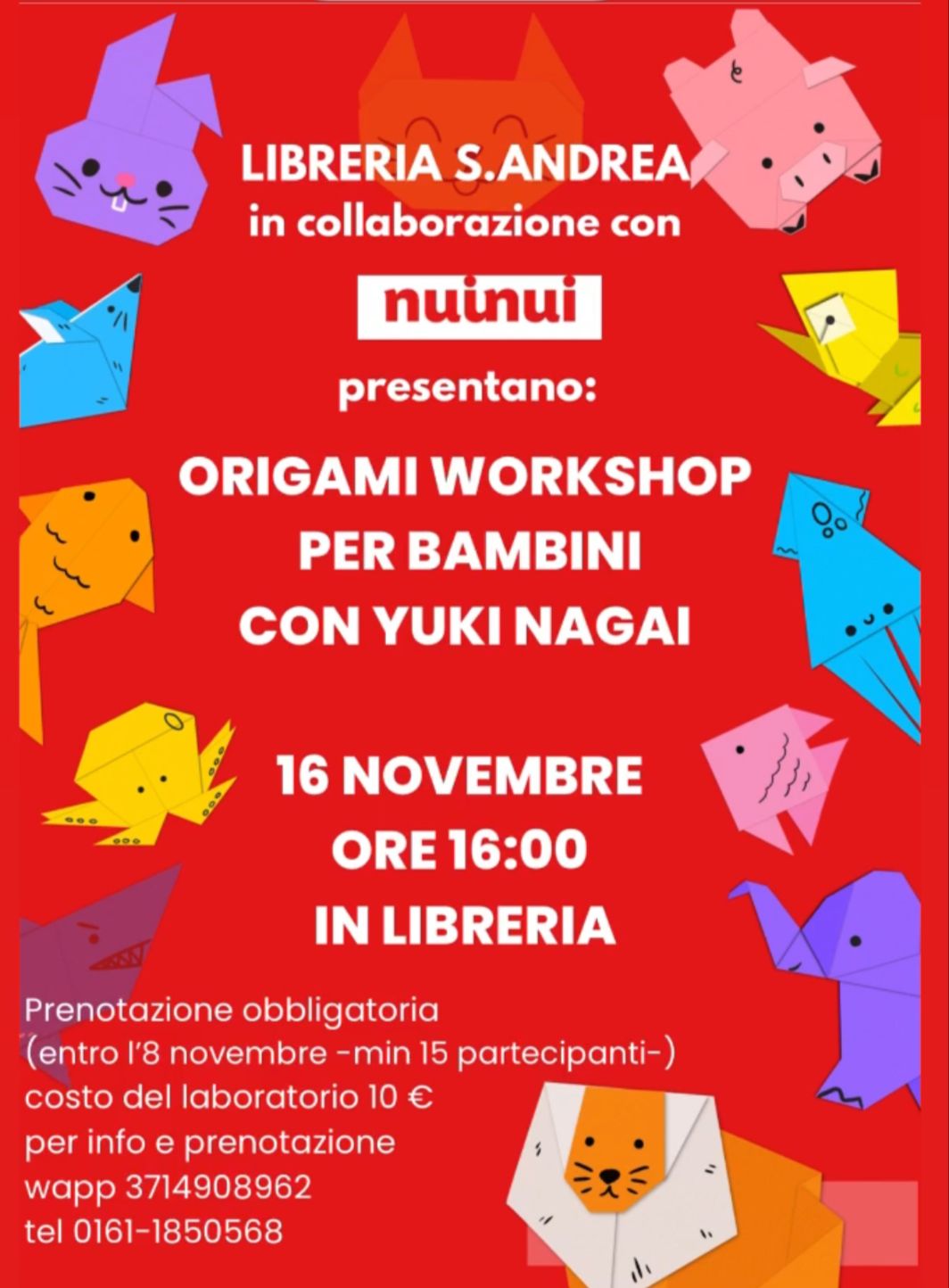 Origami workshop