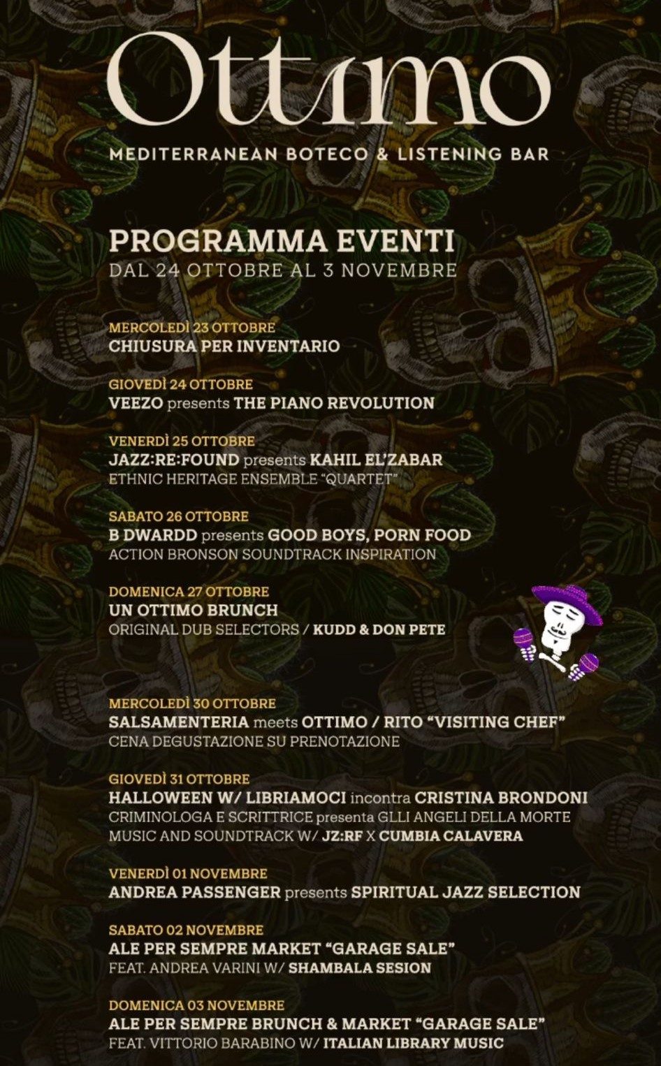 Ottimo Listening eventi