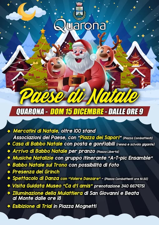 Locandina paese di Natale