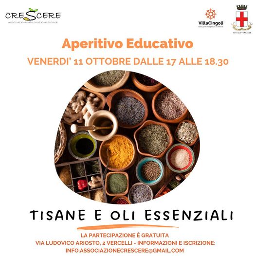 Locandina aperitivo educativo