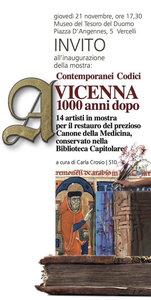 Locandina mostra Avicenna