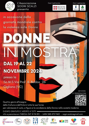 Locandina donne in mostra