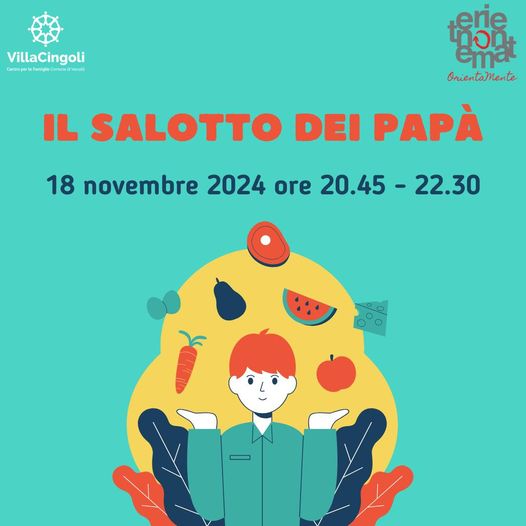 Locandina il salotto dei papà