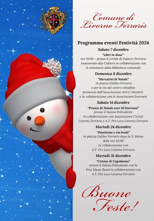 Programma eventi Festività 2024