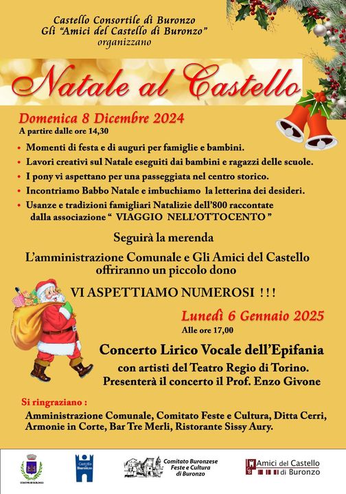 Locandina Natale al Castello